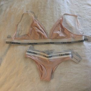 Calvin Klein Pink Set